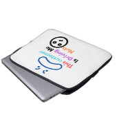 この客は私を困らせる ラップトップスリーブ (正面下部)