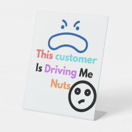 この客は私を困らせる 台座サイン