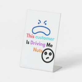 この客は私を困らせる 台座サイン