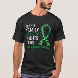 この家では一人で歌舞伎症候群と戦う人はいない Tシャツ