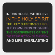 この家では信じ