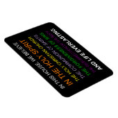 この家では信じ マグネット (右側)