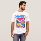 この家では礼儀正しさと多様性、そして公平さを支持します Tシャツ (正面フル)