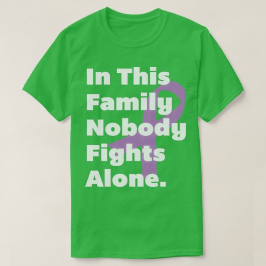 この家では誰も一人で戦わない Tシャツ (デザイン正面)