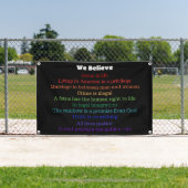 この家で我々は共信じ和国 横断幕 (インサイチュ)