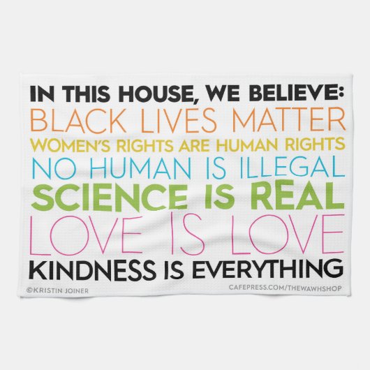 "この家で"の台所タオル キッチンタオル (横)