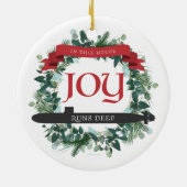 この家で，ジョイ走深い – 潜水艦オーナメント セラミックオーナメント (裏面)