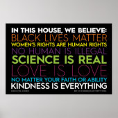 この家で…親切は何でものしるしだ ポスター (正面)