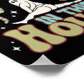 この家にはいくつかの恐怖がある幽霊カボチャH ポスター (角)