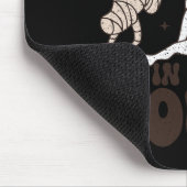 この家にはいくつかの恐怖がある幽霊カボチャH マウスパッド (コーナー)