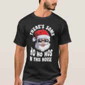 この家にはクリスマスサンにホーホーがいるぞ Tシャツ (正面)