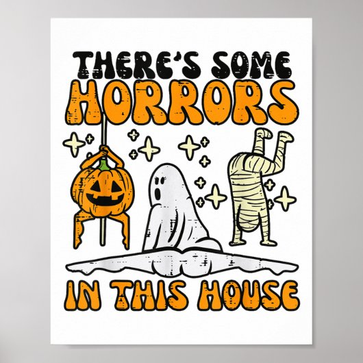 この家のホラーおもしろいチャ ポスター (正面)