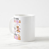 この家の中にいくつかの恐怖おもしろい幽霊ハル コーヒーマグカップ (正面左)