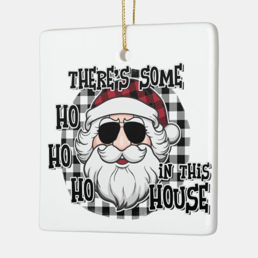 この家の中の家 |パニーサンタ昇華 セラミックオーナメント (左)