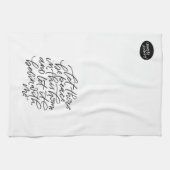 この家の平和 キッチンタオル (横)