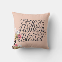 この家は賛美 |フローラ クッション