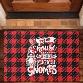 この家は魔法の小人によって守られている ドアマット