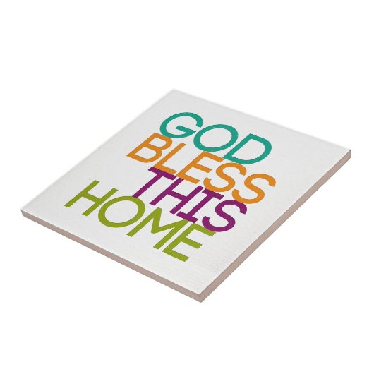 この家を祝福せよ タイル (側面)