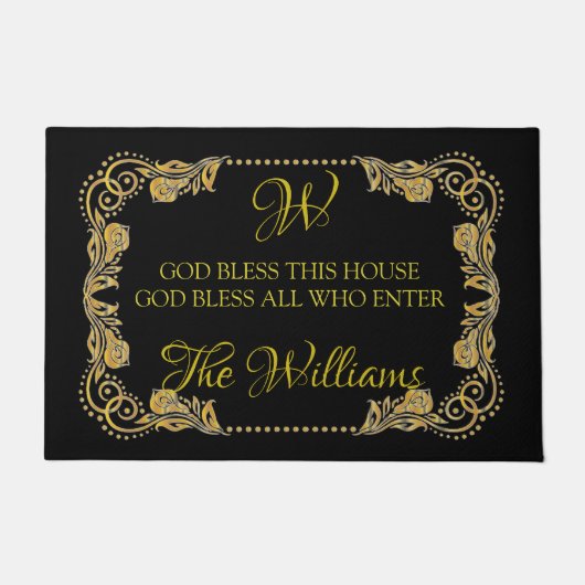 この家を祝福せよ ドアマット (正面)