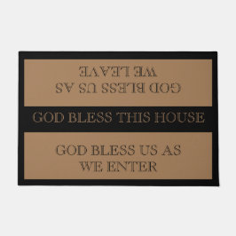 この家を祝福せよ ドアマット