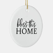 この家を賛美して下さい セラミックオーナメント (右)