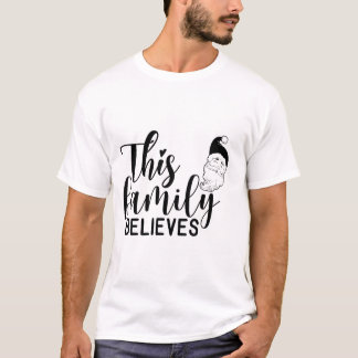 この家信じ族 Tシャツ