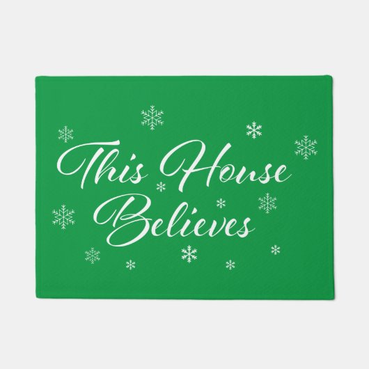 この家信じ ドアマット (正面)