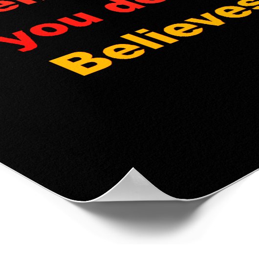 この家信じ ポスター (角)