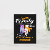 この家族では一人でチーム白血病Wと戦う人はいない カード (正面)