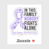 この家族では誰もてんかん単独で戦わない シール (シート)