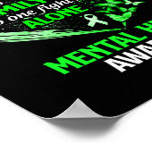 この家族では誰も一人でメンタルヘルス法と戦わない ポスター (角)