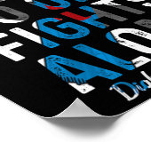 この家族では誰も一人の糖尿病が待ち受けて戦わない ポスター (角)