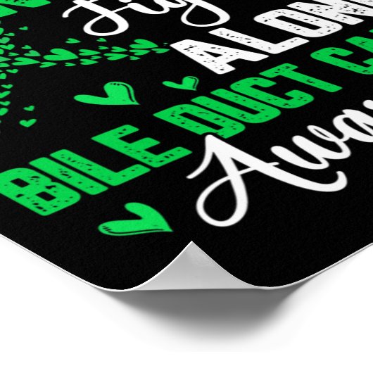 この家族では誰も単独で胆管がんと闘わない ポスター (角)