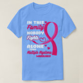 この家族では誰も単独で複数のMチームと戦わない Tシャツ (デザイン正面)