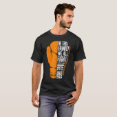 この家族では、我々は皆Ms多発性硬化症と闘う Tシャツ (正面フル)