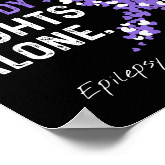 この家族のてんかん認識度誰もアルと戦わない ポスター (角)