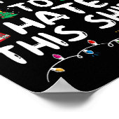 この家族のクリスマスのパジャマを憎む可能性が高い ポスター (角)