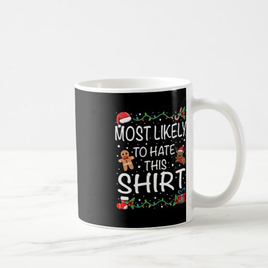この家族のクリスマスを嫌いになりそうだ コーヒーマグカップ (右)