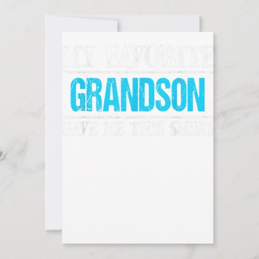 この家族のプレゼントは私の最も愛する孫からもらった シーズンカード (正面)