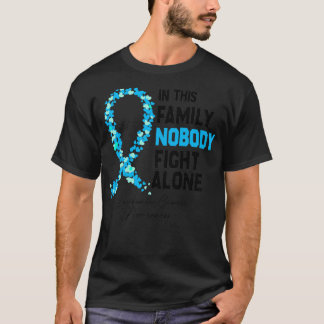 この家族の中で白血病がんだけで闘う人はいない Tシャツ