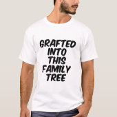 この家族の木に接ぎ木された Tシャツ (正面)