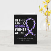 この家族の膵臓がんも戦わない カード (黄色い花)