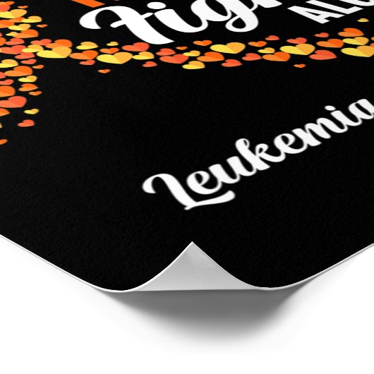 この家族は白血病がんAw単独で戦う人はいない ポスター (角)