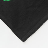 この家族は誰も単独で胆管がんAwと戦わない フリースブランケット (角)