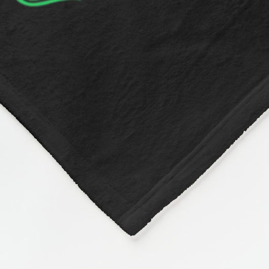 この家族は誰も単独で胆管がんAwと戦わない フリースブランケット (角)