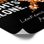 この家系では白血病がんだけと闘う人はいない ポスター (角)