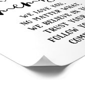 この家離れの前に感動的 ポスター (角)