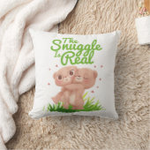 この寄り合いは実在可愛い熊の抱き合いだ クッション (ブランケット)