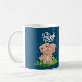 この寄り合いは実在可愛い熊の抱き合いだ コーヒーマグカップ (左)