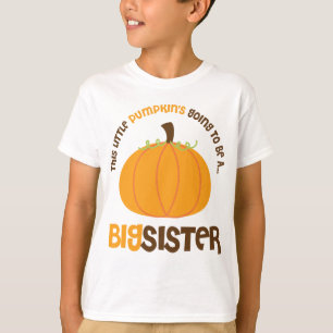この小さいカボチャは姉であることを行っています Tシャツ